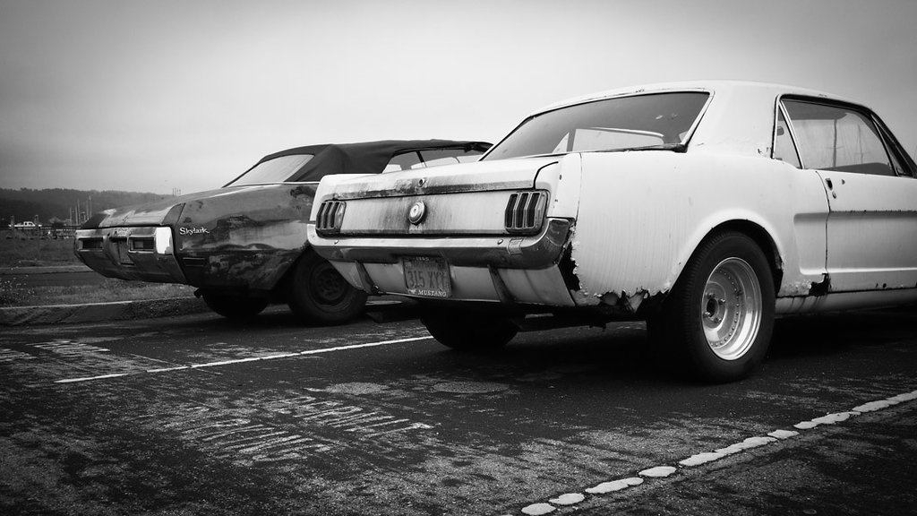 Buick Skylark & Ford Mustang